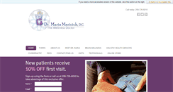 Desktop Screenshot of drmariamaricich.com